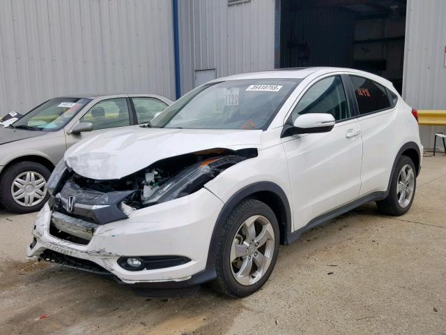 3CZRU5H5XHM714584 - 2017 HONDA HR-V EX WHITE photo 2