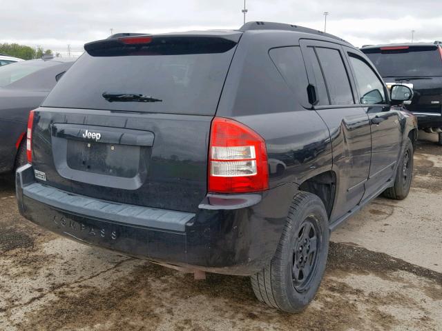 1J8FT47W48D737301 - 2008 JEEP COMPASS SP Қара фото 4
