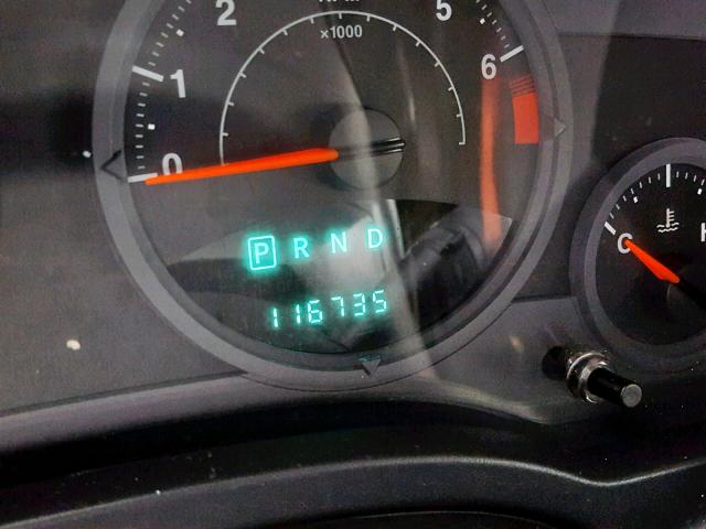 1J8FT47W48D737301 - 2008 JEEP COMPASS SP Қара фото 8