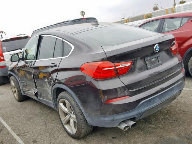 5UXXW3C51G0R19438 - 2016 BMW X4 XDRIVE2 BLACK photo 3