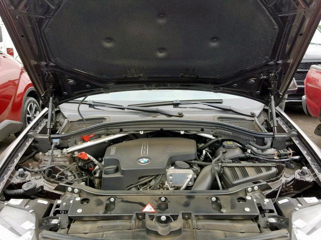 5UXXW3C51G0R19438 - 2016 BMW X4 XDRIVE2 BLACK photo 7