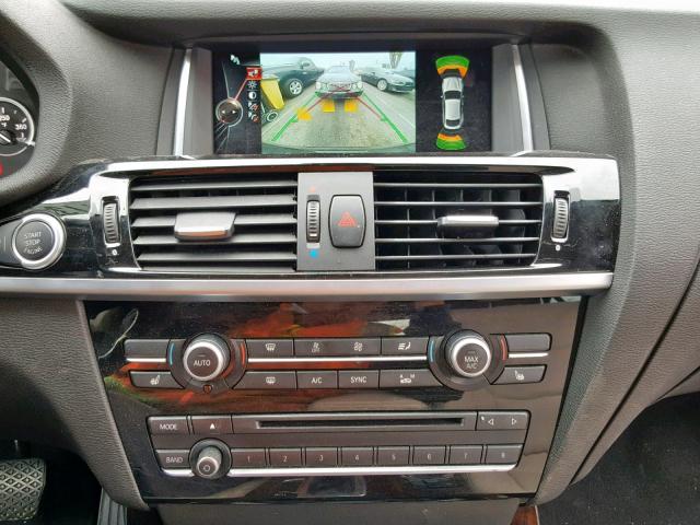 5UXXW3C51G0R19438 - 2016 BMW X4 XDRIVE2 BLACK photo 9