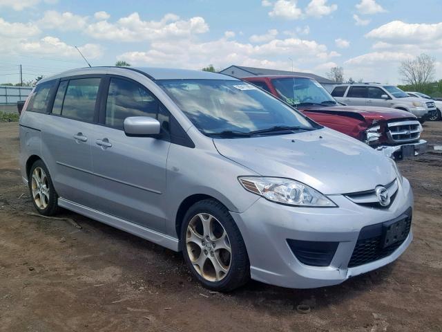 JM1CR293490356895 - 2009 MAZDA 5 SILVER photo 1