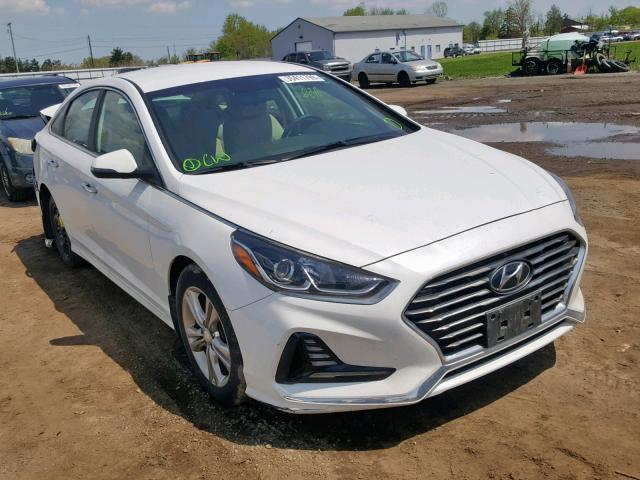 5NPE34AF5JH660854 - 2018 HYUNDAI SONATA SPO WHITE photo 1