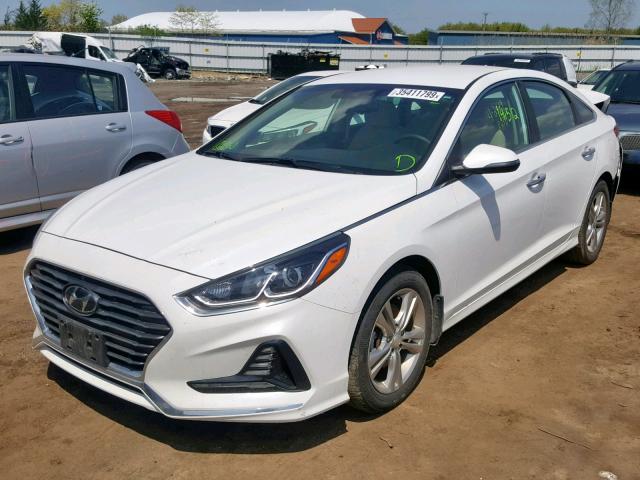 5NPE34AF5JH660854 - 2018 HYUNDAI SONATA SPO WHITE photo 2