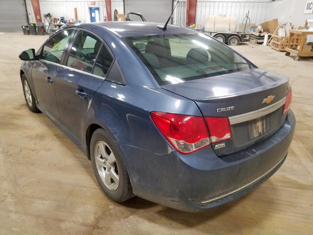 1G1PC5SB7D7240590 - 2013 CHEVROLET CRUZE LT  photo 3