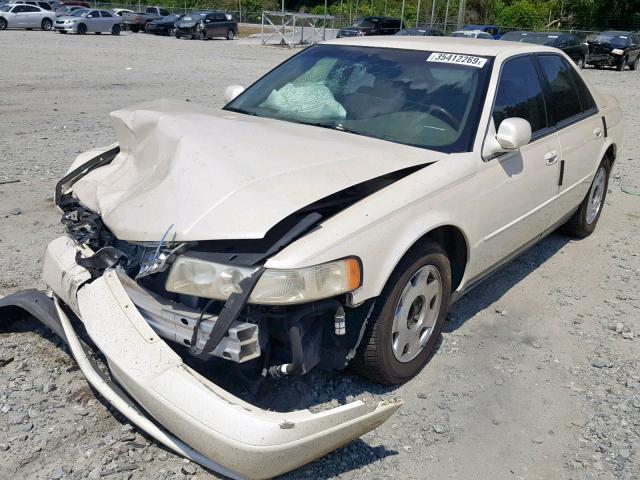 1G6KS54Y21U119844 - 2001 CADILLAC SEVILLE SL WHITE photo 2