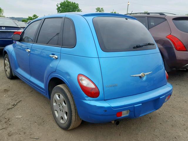 3A8FY48BX8T227283 - 2008 CHRYSLER PT CRUISER BLUE photo 3