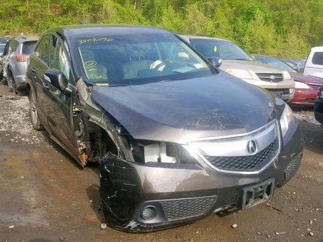 5J8TB4H3XEL020678 - 2014 ACURA RDX BROWN photo 1