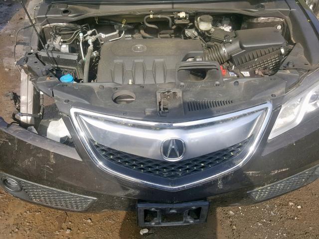 5J8TB4H3XEL020678 - 2014 ACURA RDX BROWN photo 7