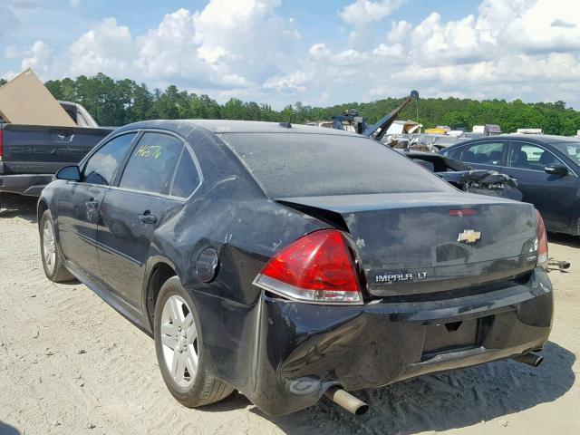 2G1WB5E35E1130574 - 2014 CHEVROLET IMPALA LIM BLACK photo 3