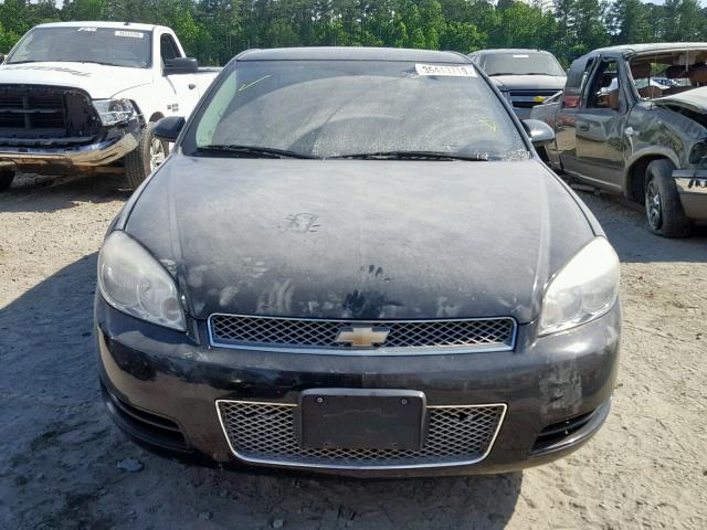 2G1WB5E35E1130574 - 2014 CHEVROLET IMPALA LIM BLACK photo 9