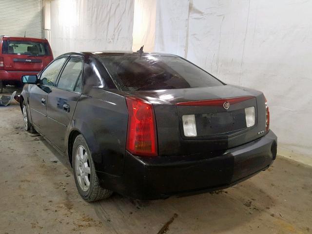 1G6DP577860101912 - 2006 CADILLAC CTS HI FEA BLACK photo 3