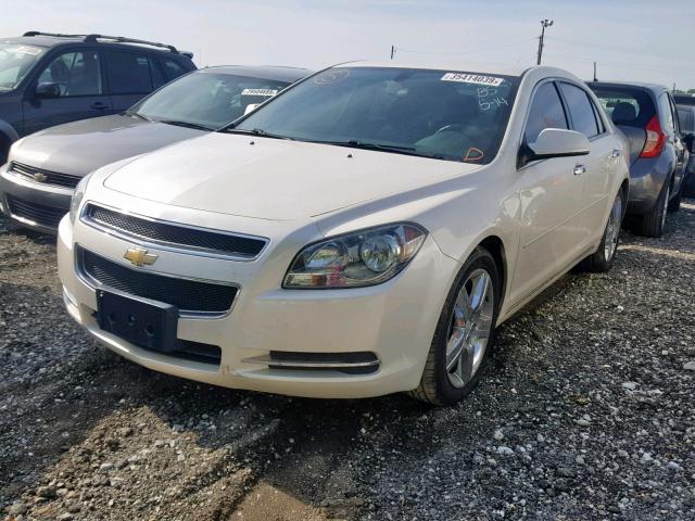1G1ZC5E06CF321944 - 2012 CHEVROLET MALIBU 1LT CREAM photo 2
