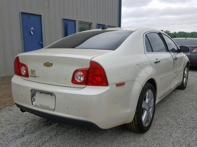 1G1ZC5E06CF321944 - 2012 CHEVROLET MALIBU 1LT CREAM photo 4