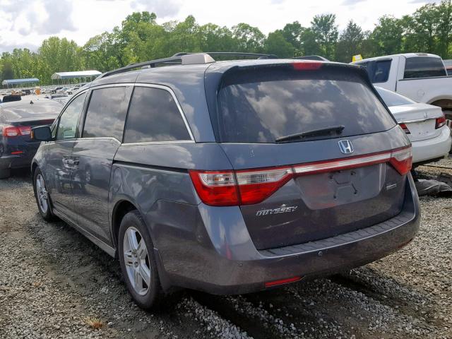 5FNRL5H93CB001096 - 2012 HONDA ODYSSEY TO GRAY photo 3