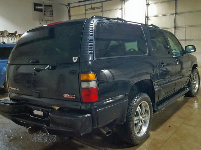 1GKFK66U96J176456 - 2006 GMC YUKON XL D BLACK photo 4