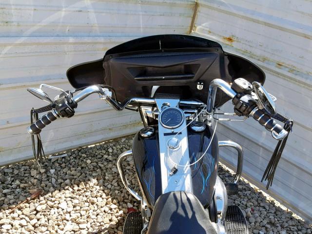 1HD1FDV125Y675321 - 2005 HARLEY-DAVIDSON FLHR BLACK photo 5