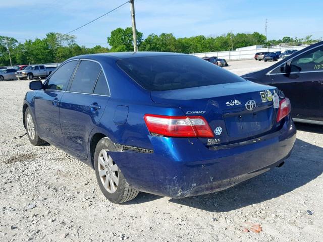 4T4BE46K59R067713 - 2009 TOYOTA CAMRY BASE BLUE photo 3