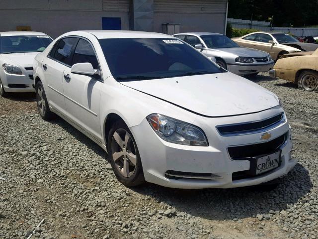 1G1ZC5E03CF348213 - 2012 CHEVROLET MALIBU 1LT WHITE photo 1