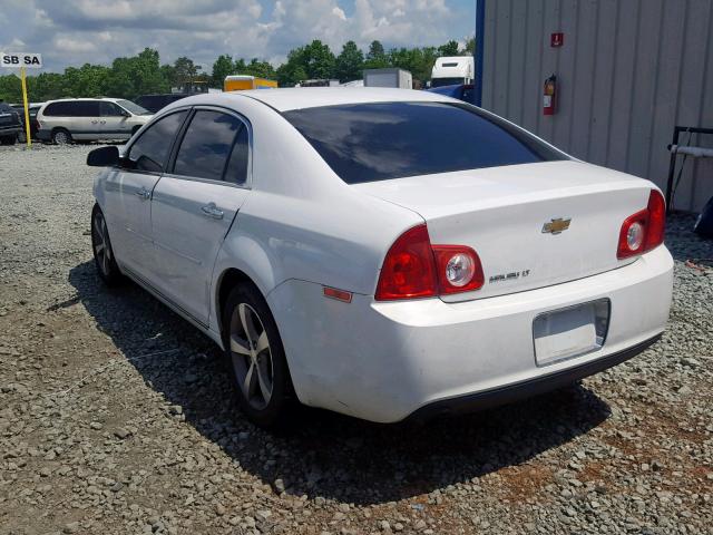 1G1ZC5E03CF348213 - 2012 CHEVROLET MALIBU 1LT WHITE photo 3