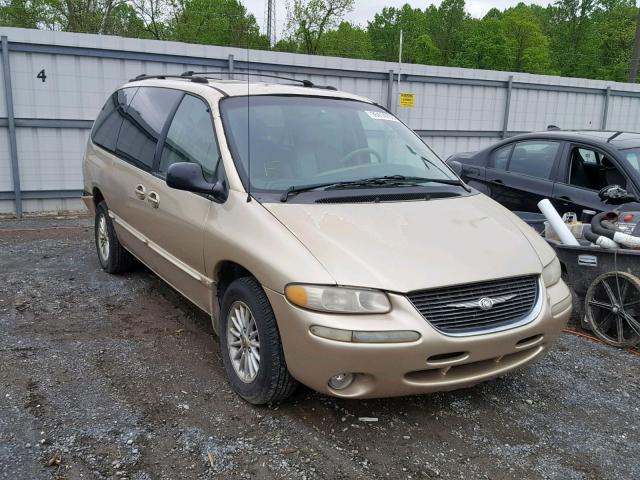 1C4GP44G7YB799493 - 2000 CHRYSLER TOWN & COU BEIGE photo 1