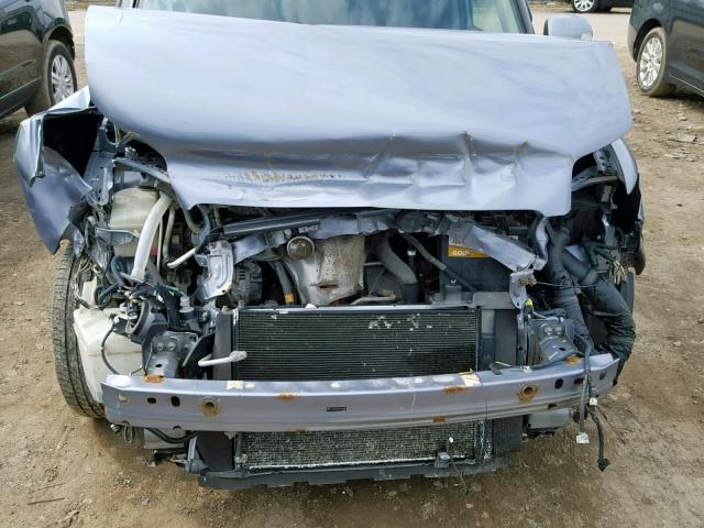 JTLKE50E391065424 - 2009 TOYOTA SCION XB ლურჯი ფოტო 7