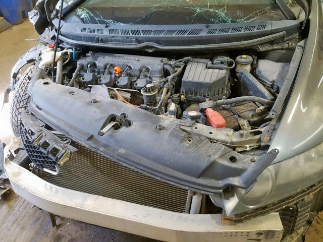 2HGFA1F30AH509695 - 2010 HONDA CIVIC VP SILVER photo 7