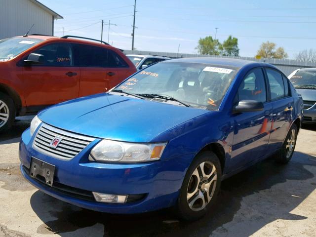 1G8AL52F35Z167041 - 2005 SATURN ION LEVEL BLUE photo 2