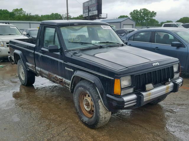 1JTMW6454JT111979 - 1988 JEEP COMANCHE E BLACK photo 1