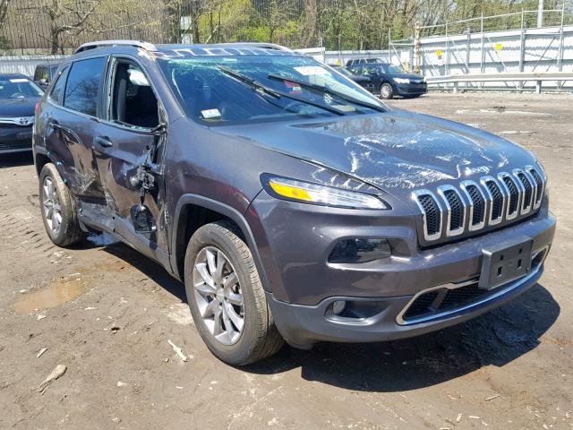 1C4PJMDB3JD509380 - 2018 JEEP CHEROKEE L GRAY photo 1