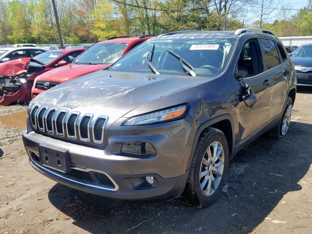 1C4PJMDB3JD509380 - 2018 JEEP CHEROKEE L GRAY photo 2