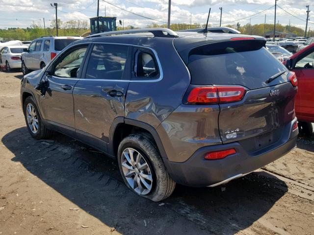 1C4PJMDB3JD509380 - 2018 JEEP CHEROKEE L GRAY photo 3