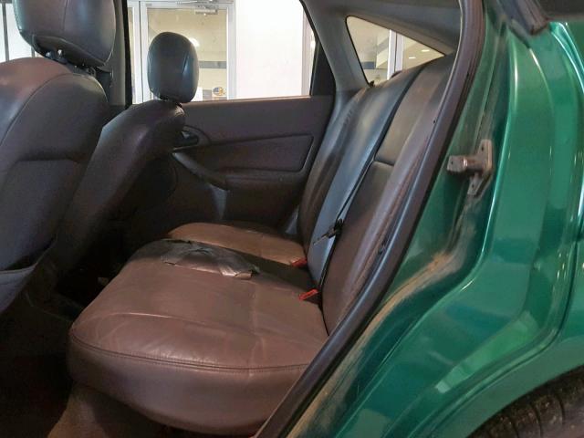 3FAFP37342R126586 - 2002 FORD FOCUS ZX5 GREEN photo 6