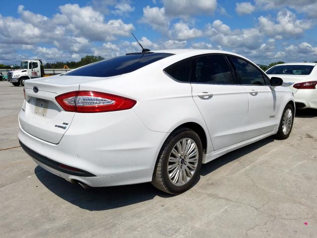 3FA6P0LU0ER204749 - 2014 FORD FUSION SE HYBRID  photo 4