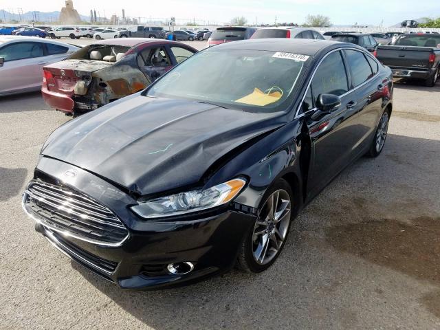 3FA6P0K9XDR339071 - 2013 FORD FUSION TITANIUM  photo 2