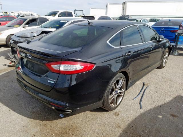 3FA6P0K9XDR339071 - 2013 FORD FUSION TITANIUM  photo 4