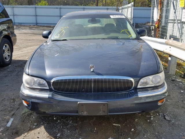 1G4CW54K114194855 - 2001 BUICK PARK AVENU BLUE photo 9