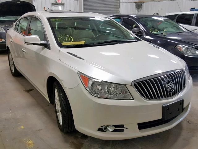 1G4GC5ER1DF254017 - 2013 BUICK LACROSSE WHITE photo 1