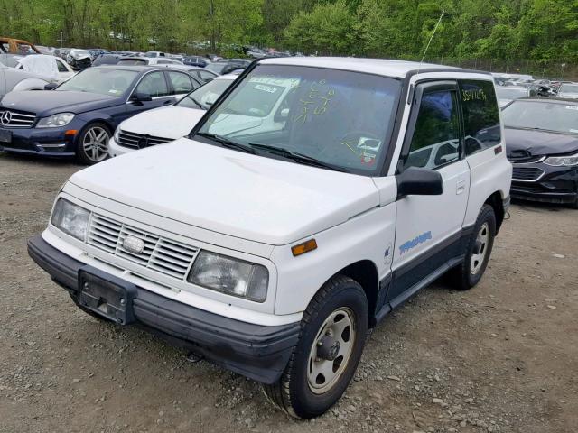 2CNBJ1860R6917010 - 1994 GEO TRACKER WHITE photo 2