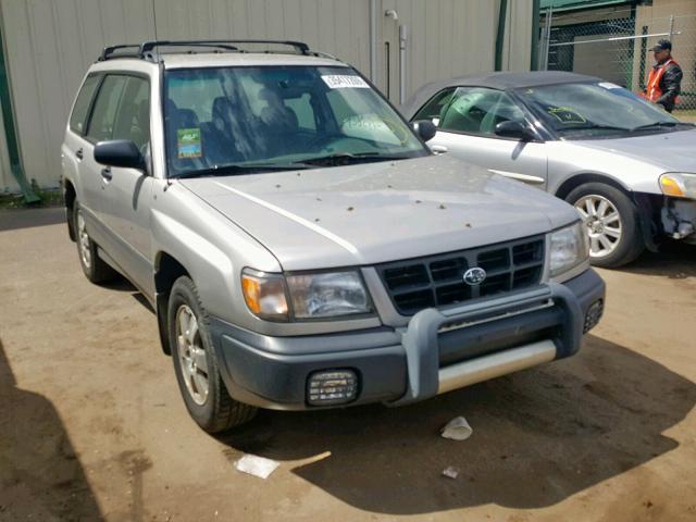 JF1SF6357YH718309 - 2000 SUBARU FORESTER L SILVER photo 1