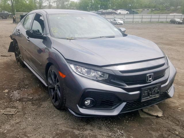 SHHFK7G4XHU234373 - 2017 HONDA CIVIC SPOR GRAY photo 1