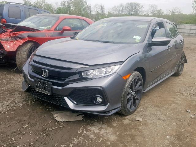 SHHFK7G4XHU234373 - 2017 HONDA CIVIC SPOR GRAY photo 2