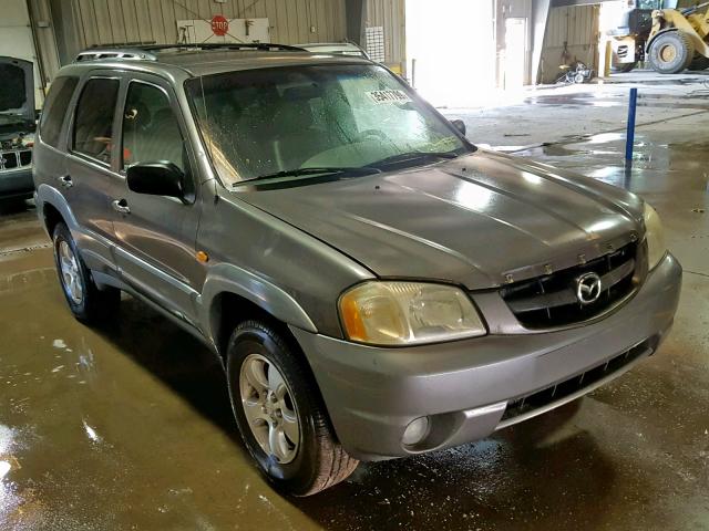 4F2YU09142KM22279 - 2002 MAZDA TRIBUTE LX GRAY photo 1