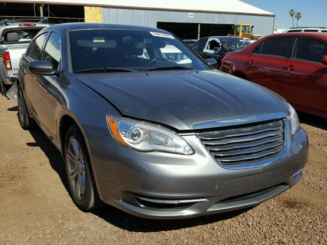 1C3CCBBB1DN705854 - 2013 CHRYSLER 200 TOURIN SILVER photo 1