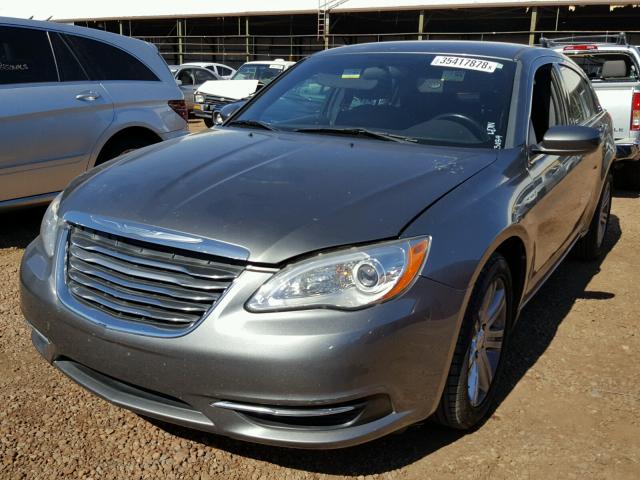 1C3CCBBB1DN705854 - 2013 CHRYSLER 200 TOURIN SILVER photo 2