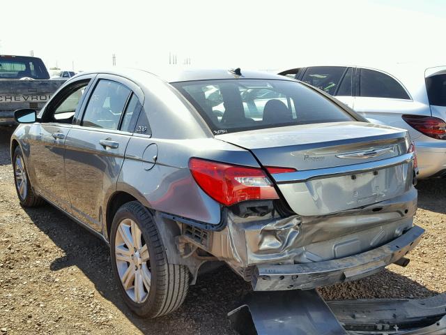 1C3CCBBB1DN705854 - 2013 CHRYSLER 200 TOURIN SILVER photo 3