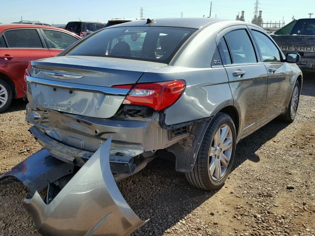 1C3CCBBB1DN705854 - 2013 CHRYSLER 200 TOURIN SILVER photo 4