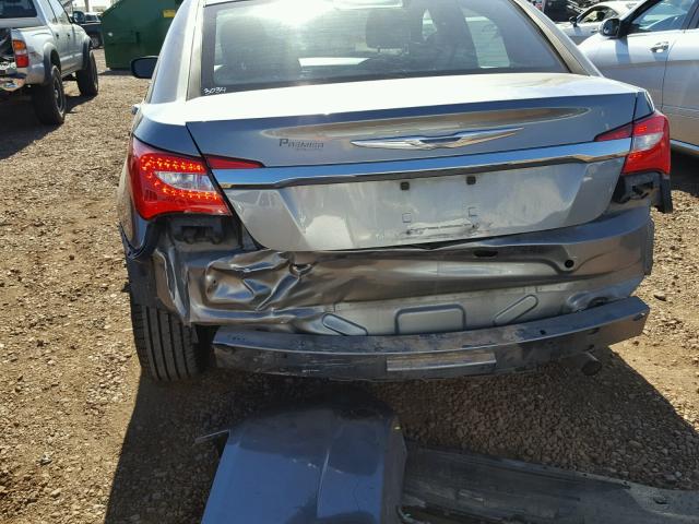 1C3CCBBB1DN705854 - 2013 CHRYSLER 200 TOURIN SILVER photo 9