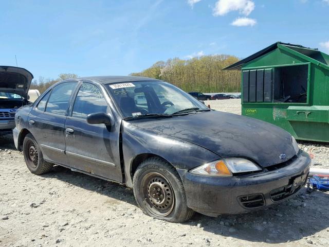 1G1JF5243Y7435168 - 2000 CHEVROLET CAVALIER L BLACK photo 1